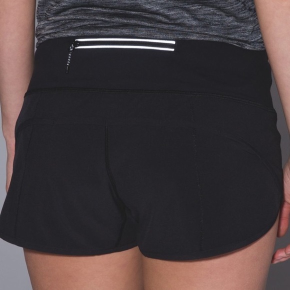 lululemon athletica Pants - Lululemon Speed Short *Block-It Pocket “